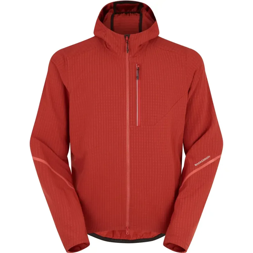 South Downs Bikes Madison Roam Isoler Thermal Trail Jacket Men's in Mineral Red | FREE delivery over £30 + Cycle Scheme