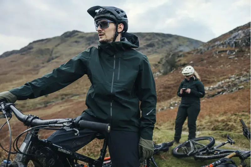 Madison DTE 3-Layer Men's Waterproof Jacket deep forest green -2