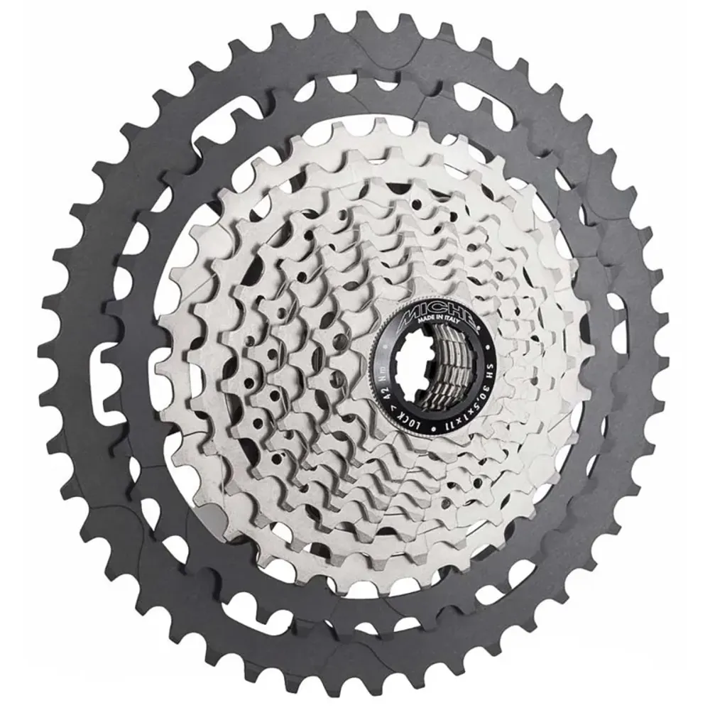 South Downs Bikes Miche XM 11x Mountain Bike Cassettes in Silver | FREE delivery over £30 + Cycle Scheme