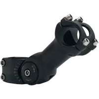 South Downs Bikes M Part Adjustable A-head 25.4mm 4 Bolt Stem in Black | FREE delivery over £30 + Cycle Scheme