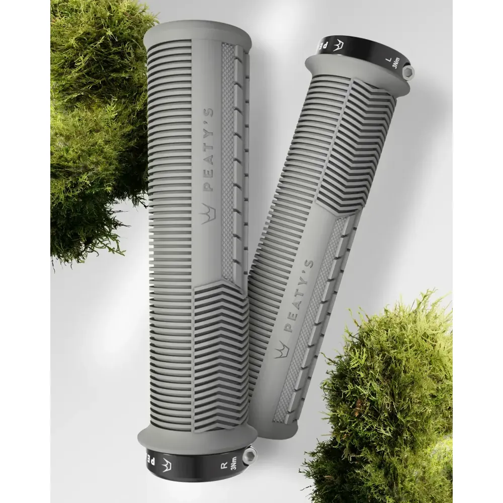 South Downs Bikes Peaty's Monarch Mushroom Grip Grey Thick or Thin | FREE delivery over £30 + Cycle Scheme