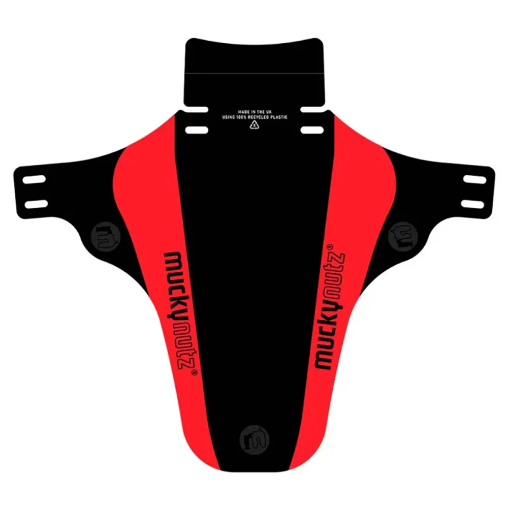 South Downs Bikes Mucky Nutz Face Fender In Red | FREE delivery over £30 + Cycle Scheme