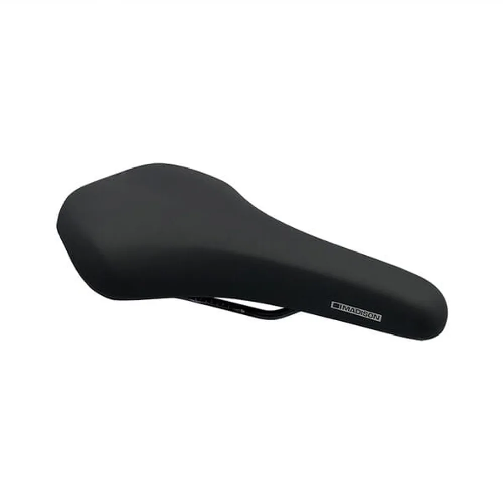 South Downs Bikes Madison Freewheel U100 158 mm x 275 mm Saddle in Black | FREE delivery over £30 + Cycle Scheme