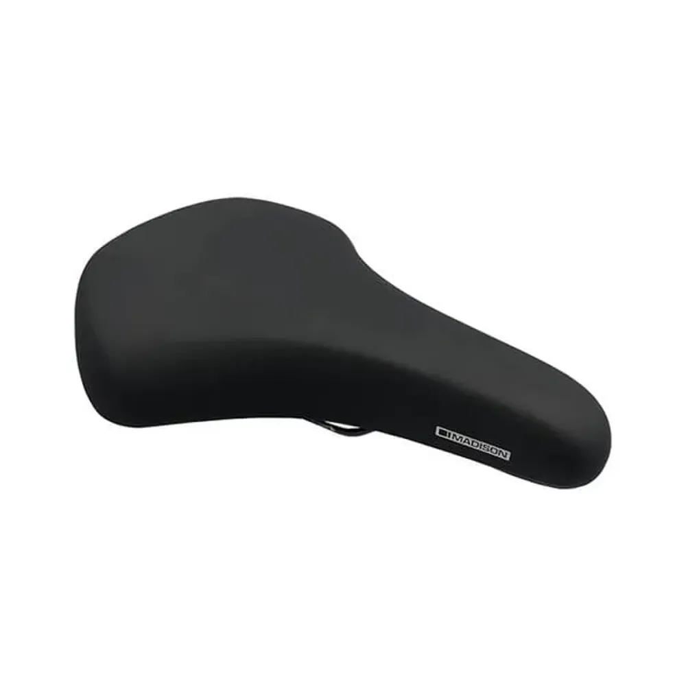 South Downs Bikes Madison Freewheel U300 202 mm x 268 mm Saddle in Black | FREE delivery over £30 + Cycle Scheme