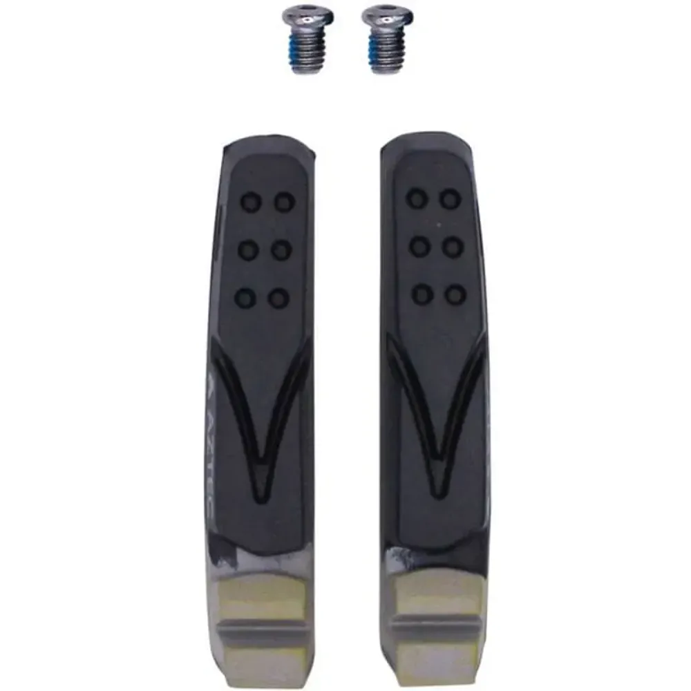 South Downs Bikes Aztec Kevlar Plus Road Break Block Inserts w/Rim Rake in Grey | FREE delivery over £30 + Cycle Scheme