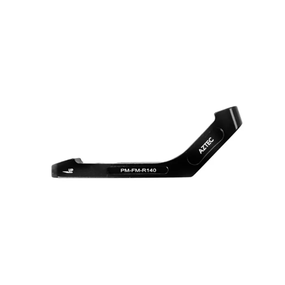 South Downs Bikes Aztec Post-Flat 140mm Rear Brake Caliper Adapter in Black | FREE delivery over £30 + Cycle Scheme