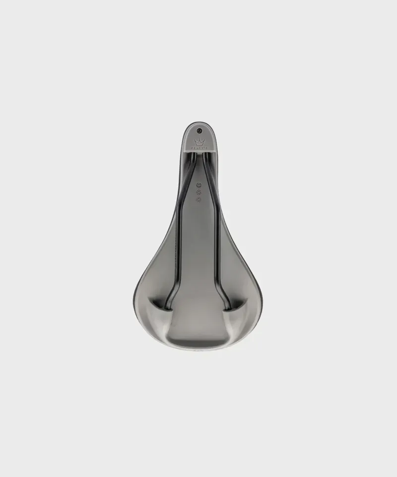 Peaty's Monarch 4130 Rail/Nylon Base Saddle in Grey-1