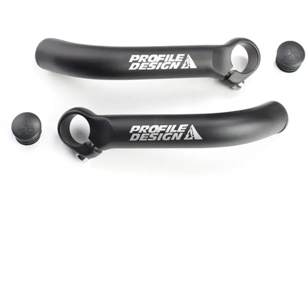 South Downs Bikes Profile Design Brief Bar Ends in Black | FREE delivery over £30 + Cycle Scheme