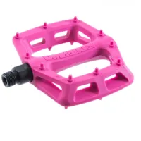 South Downs Bikes DMR Bikes DMR V6 Cro-Mo Axle Plastic Flat Pedal in Pink | FREE delivery over £30 + Cycle Scheme