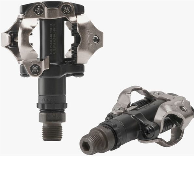 Shimano PD-M520 MTB SPD Pedals - Two Sided Mechanism Black-2