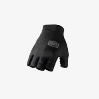 South Downs Bikes 100% 100 Sling Short Finger Glove Black | FREE delivery over £30 + Cycle Scheme