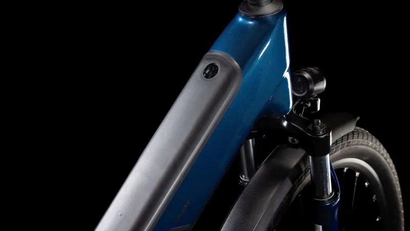 Cube Touring Hybrid One 625 Electric Bike in Deep Sea/Chrome-6