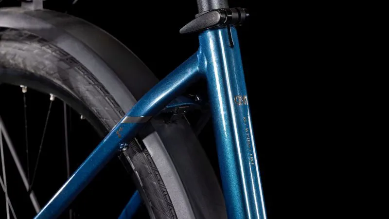 Cube Touring Hybrid One 625 Electric Bike in Deep Sea/Chrome-3