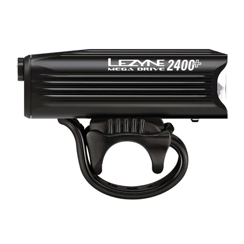 Lezyne - Mega Drive 2400+ Front - Black 2400-1