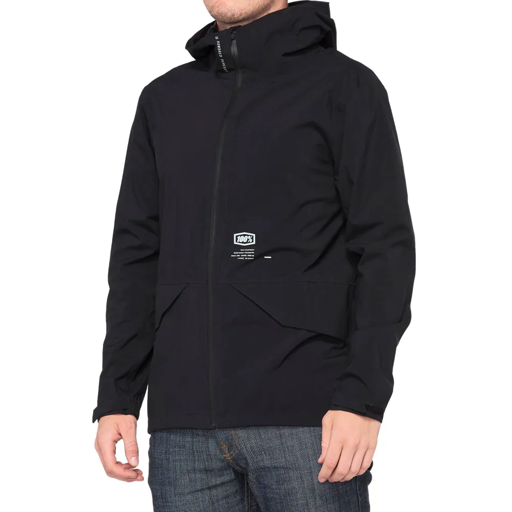South Downs Bikes 100% Hydromatic Waterproof Parka Black | FREE delivery over £30 + Cycle Scheme