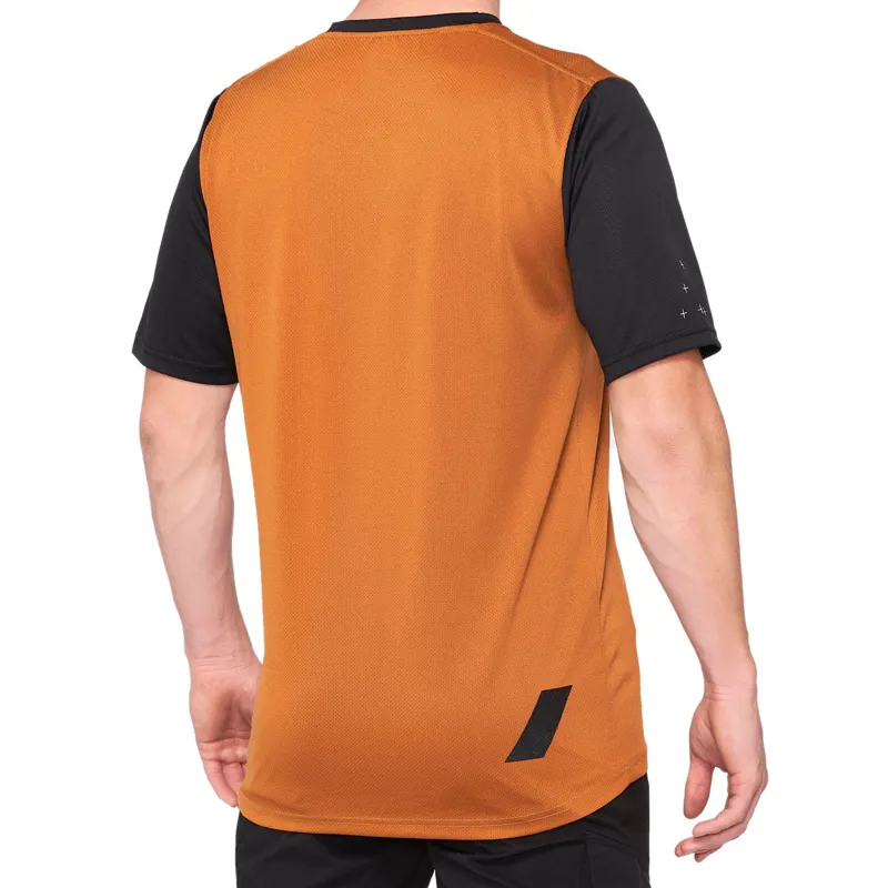100 Ridecamp Jersey Terracotta/Black-1