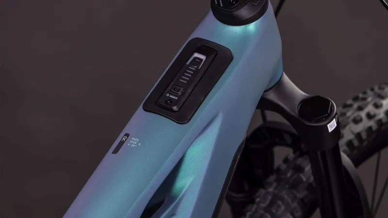 Cube Stereo Hybrid One44 HPC Race 800 E-MTB In Smaragdgrey/Prism-3