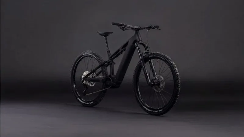 Cube Stereo Hybrid One44 HPC Race 800 E-MTB In Blackline-2