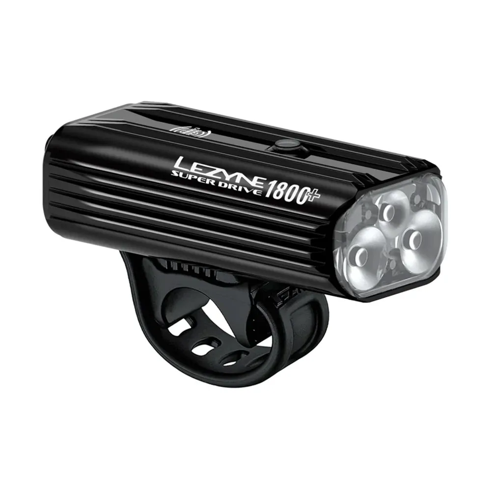 South Downs Bikes Lezyne - Super Drive 1800+ Smart Front - Black 1800 | FREE delivery over £30 + Cycle Scheme