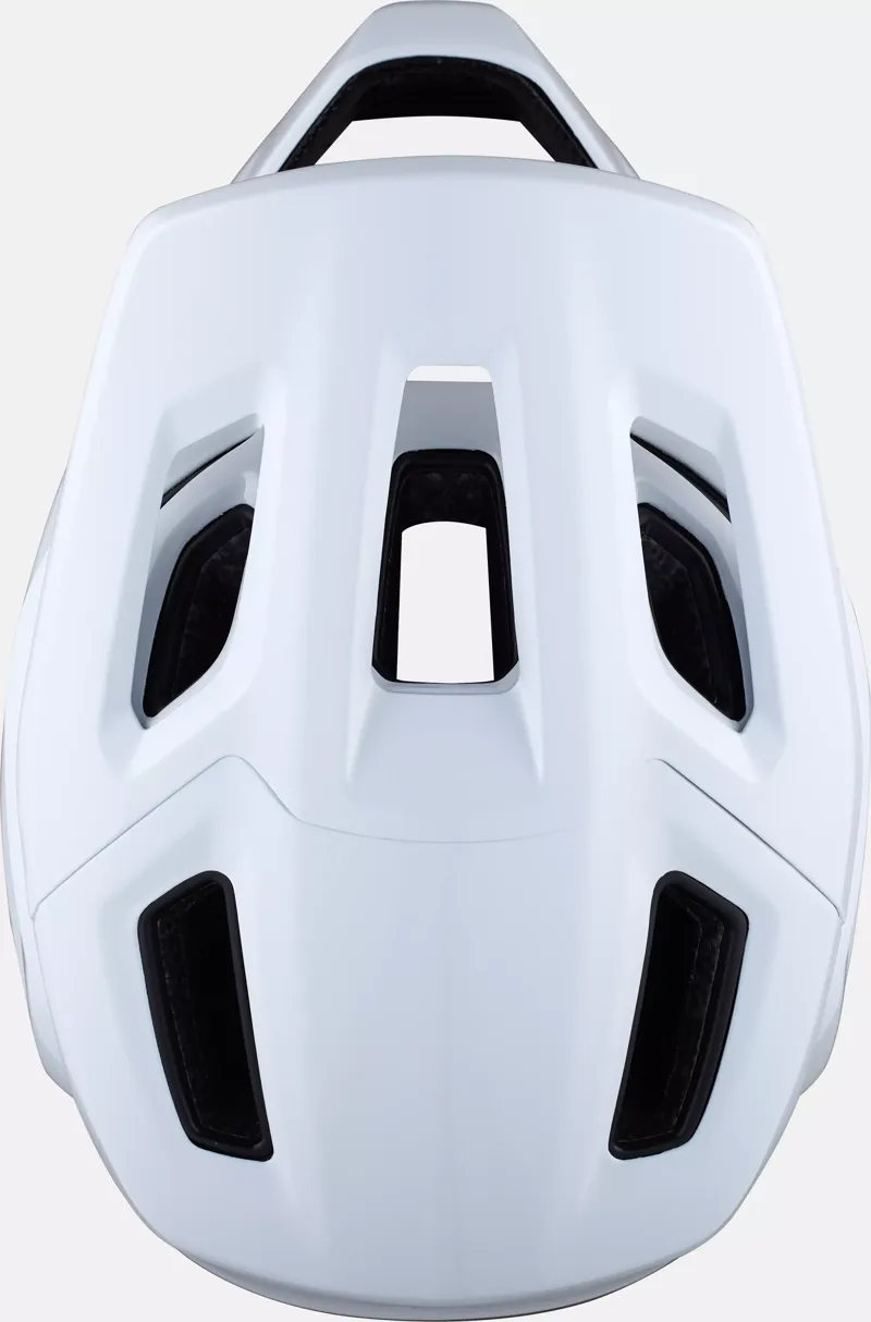 Specialized Gambit Full Face MTB Helmet in White/Carbon-2