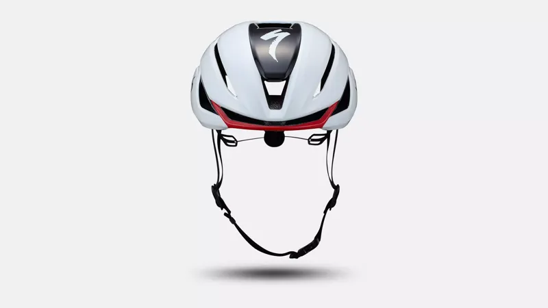 Specialized S-Works Evade 4 Helmet Gloss White / Red-2