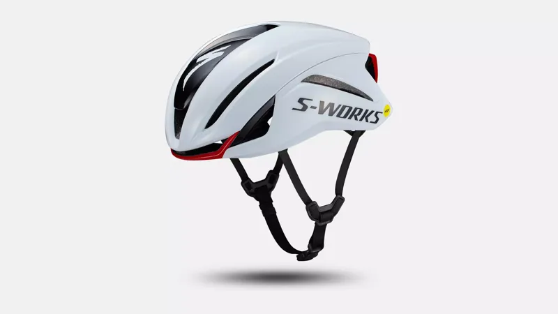 Specialized S-Works Evade 4 Helmet Gloss White / Red