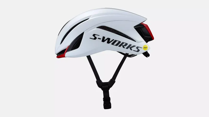 Specialized S-Works Evade 4 Helmet Gloss White / Red-1