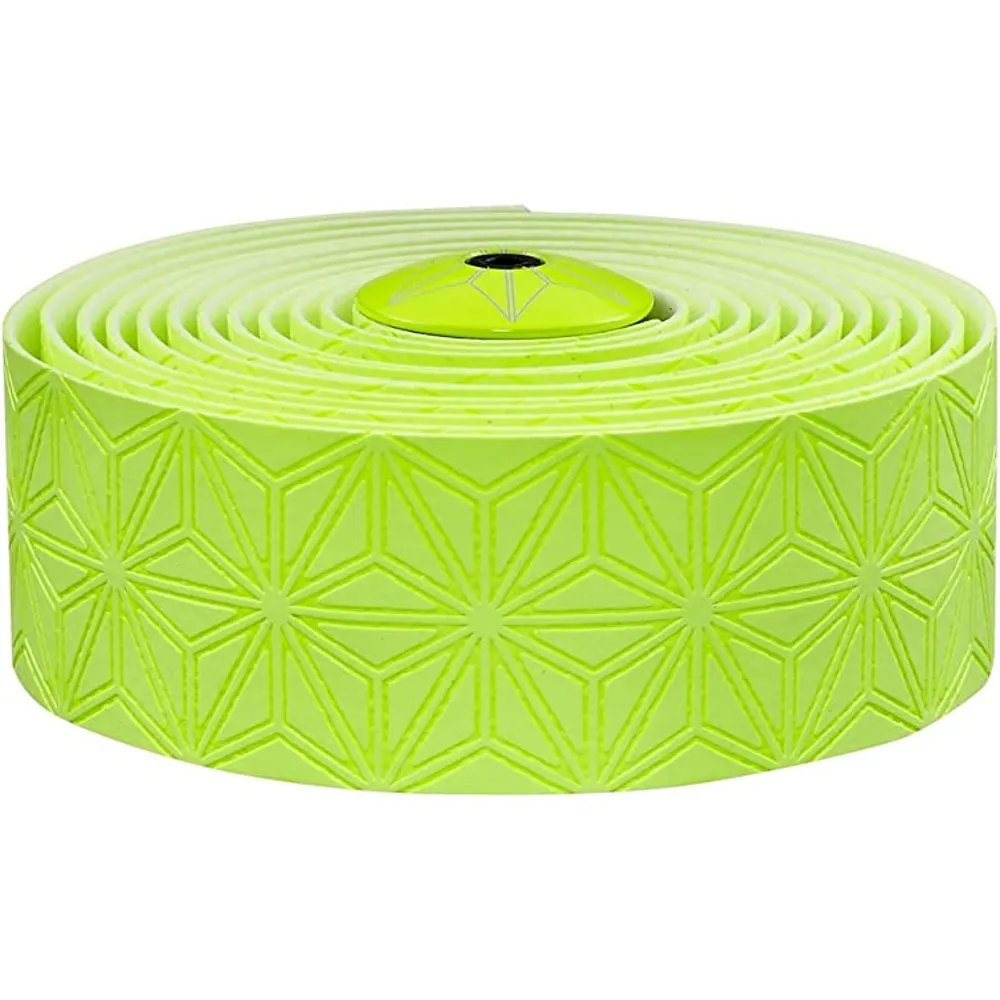 South Downs Bikes Supacaz Super Sticky Kush Neon Yellow Bar Tape | FREE delivery over £30 + Cycle Scheme