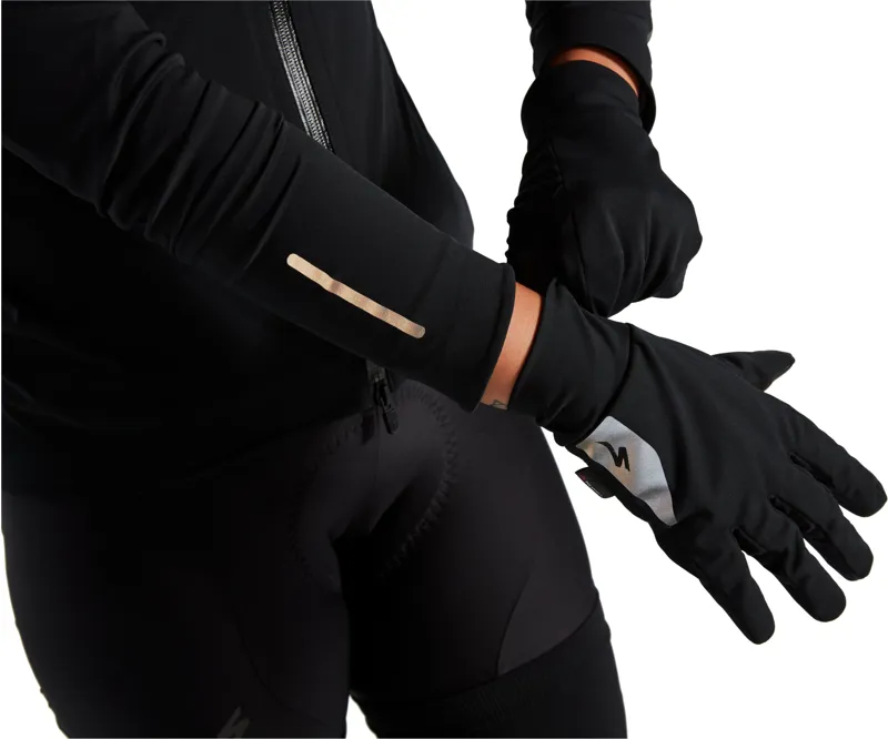 Specialized Prime-Series Womens Waterproof Gloves in Black 