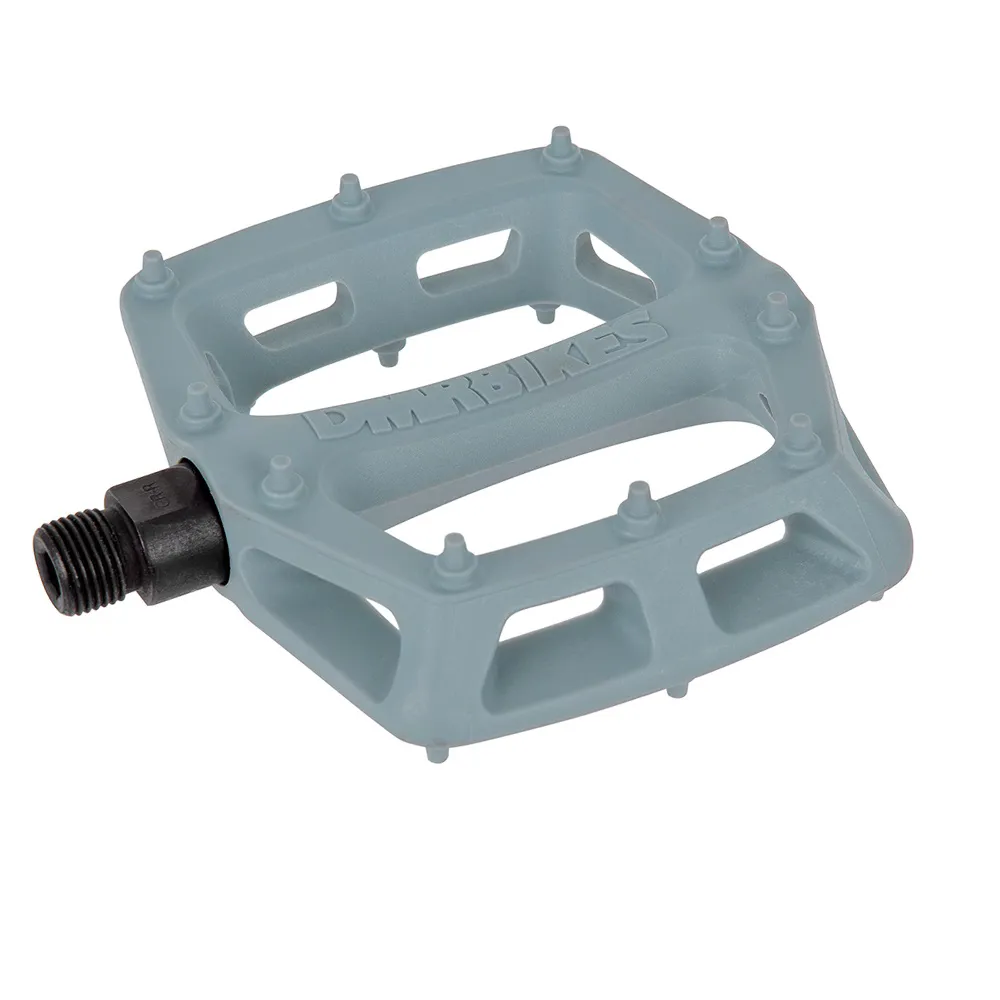 South Downs Bikes DMR Bikes DMR V6 Cro-Mo Axle Plastic Flat Pedal in Grey | FREE delivery over £30 + Cycle Scheme