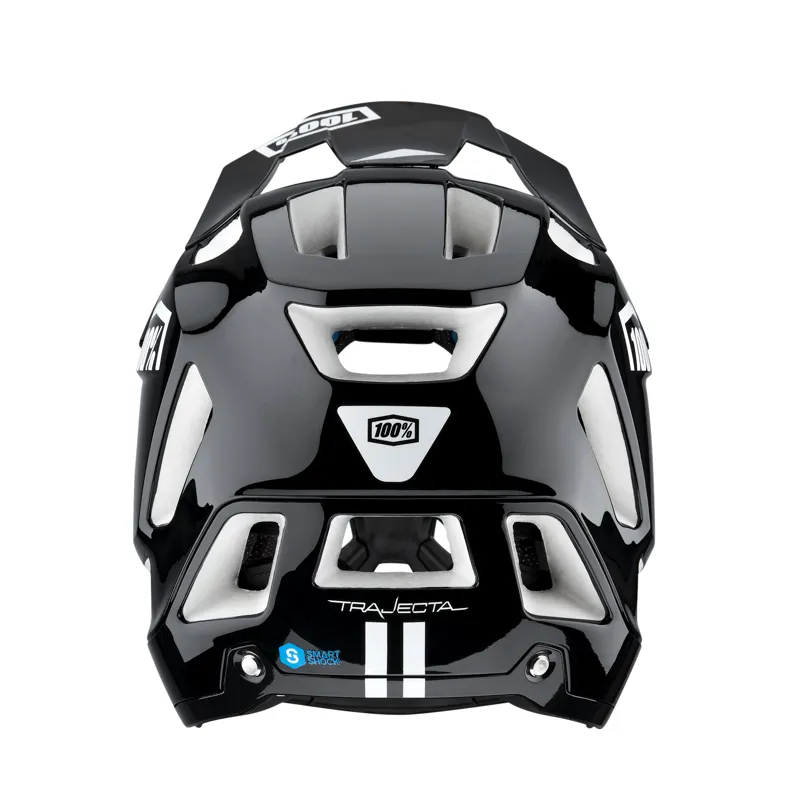 100 Trajecta Helmet Black/White-2