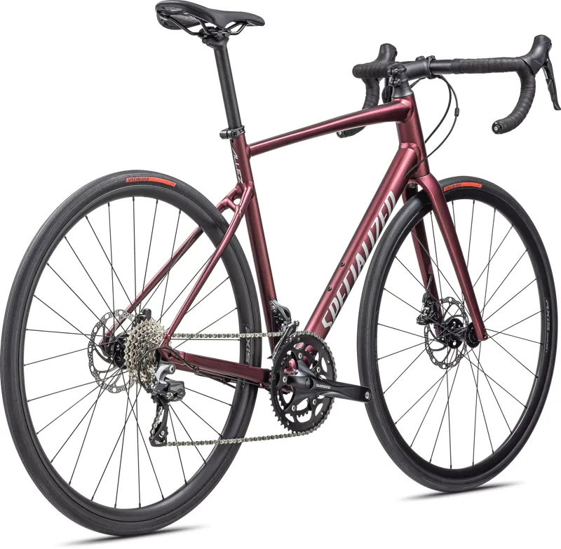Specialized Allez Road Bike in Maroon/Silver/Red-1