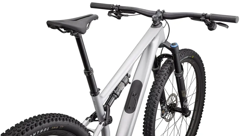 Specialized Epic 8 EVO Expert Downcountry Bike in Silver/Gunmetal-1