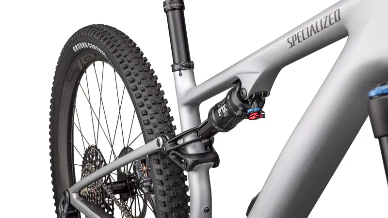 Specialized Epic 8 EVO Expert Downcountry Bike in Silver/Gunmetal-3