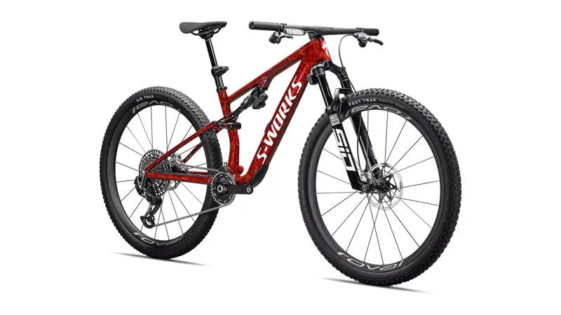 Specialized S-Works Epic 8 in Fiery Red Dry Impasto/White Silver-1