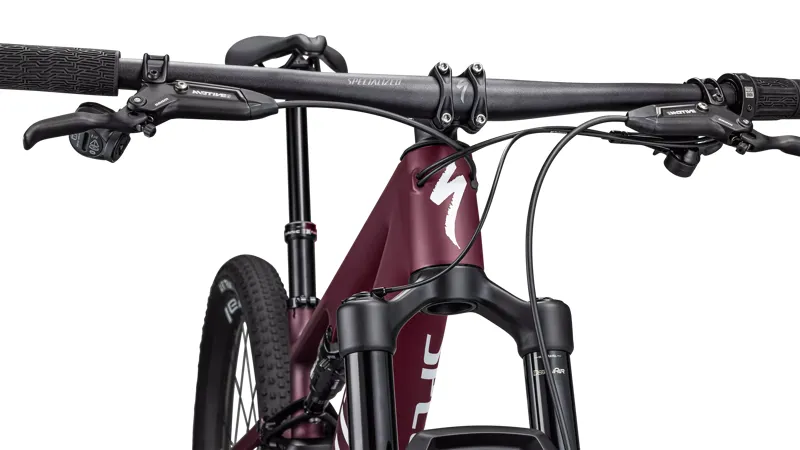 Specialized Epic 8 Expert MTB in Satin Bordeaux Metallic/White-2