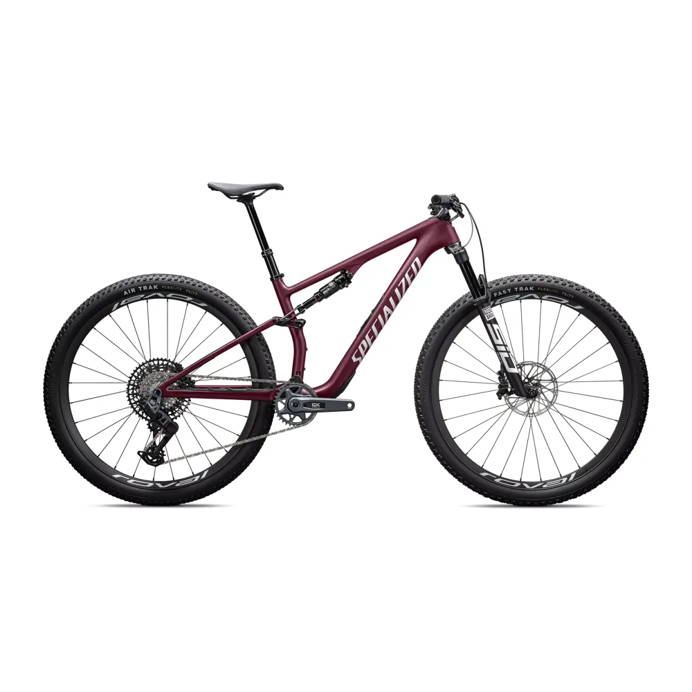 South Downs Bikes Specialized Epic 8 Expert MTB in Satin Bordeaux Metallic/White | FREE delivery over £30 + Cycle Scheme