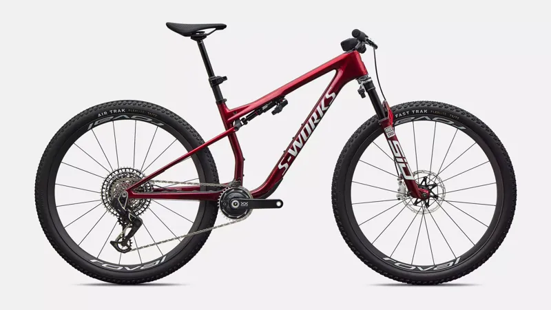 S-Works Epic 9 Red Tint Over Red Reflex / Metallic Silver