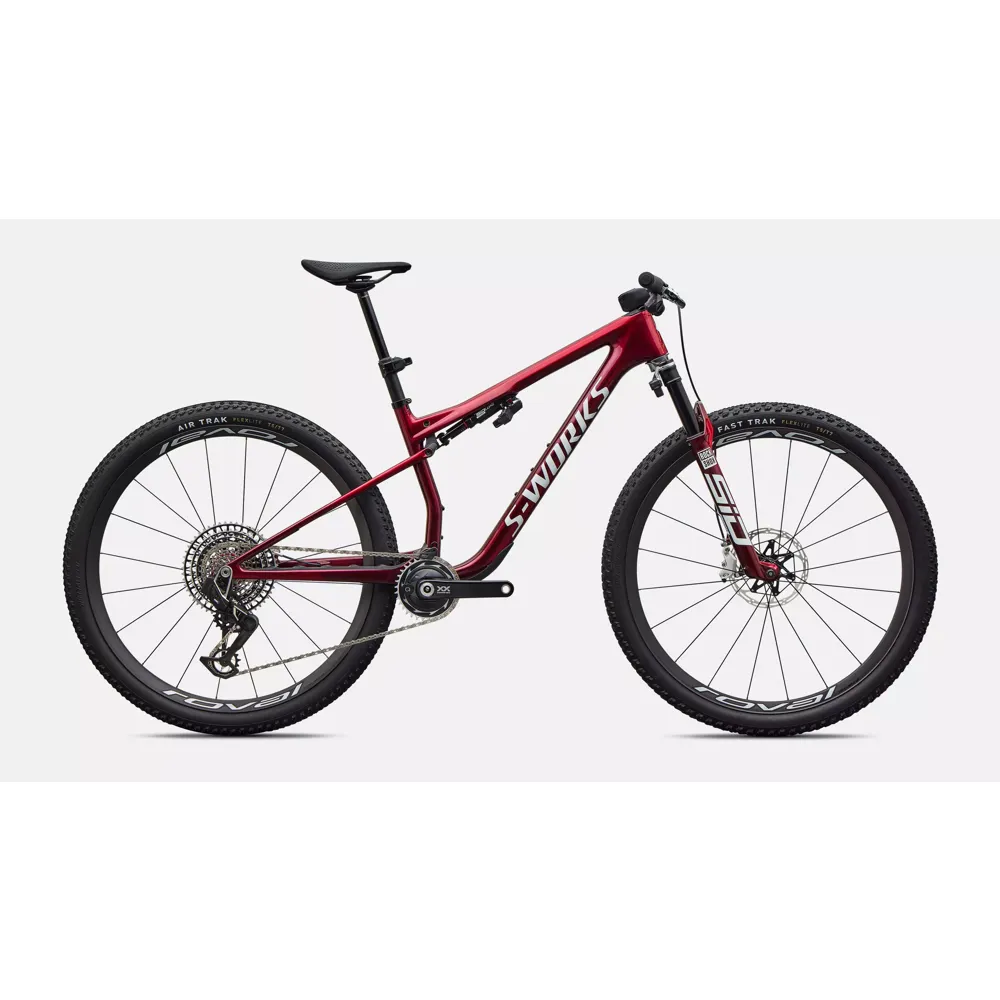 South Downs Bikes Specialized S-Works Epic 9 Red Tint Over Red Reflex / Metallic Silver | FREE delivery over £30 + Cycle Scheme