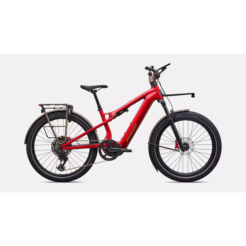 South Downs Bikes Specialized Turbo Vado 3 X 6. 0 RUBY/GOLD FOIL | FREE delivery over £30 + Cycle Scheme