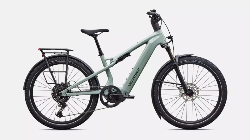 Specialized Turbo Vado 3 X 4. 0 AGAVE GREY/ OAK GREEN/ CHROME DECAL