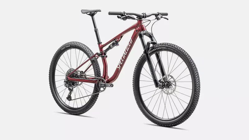 Specialized Chisel XC Mountain Bike In Gloss Maroon/White-2
