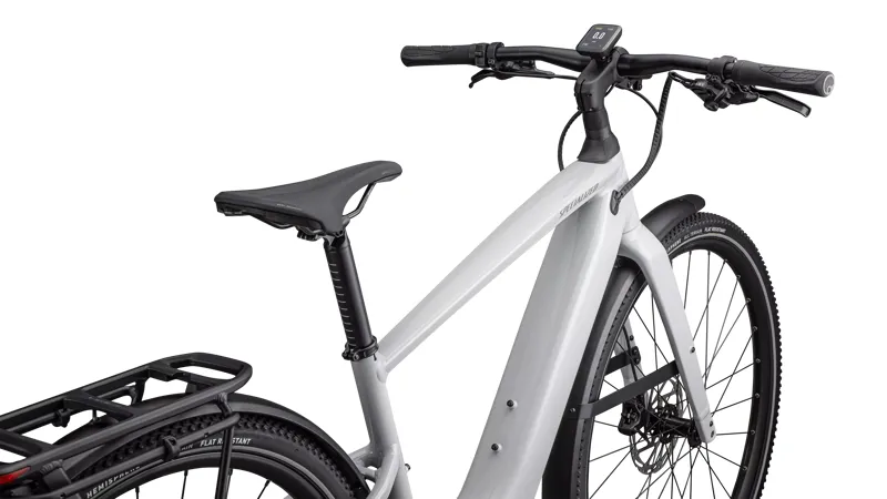 Specialized Turbo Vado SL 2 5.0 eHybrid Bike in Dove Gray/Grey Frost-1