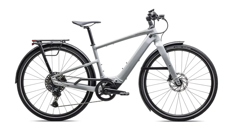 Specialized Turbo Vado SL 2 5.0 eHybrid Bike in Dove Gray/Grey Frost
