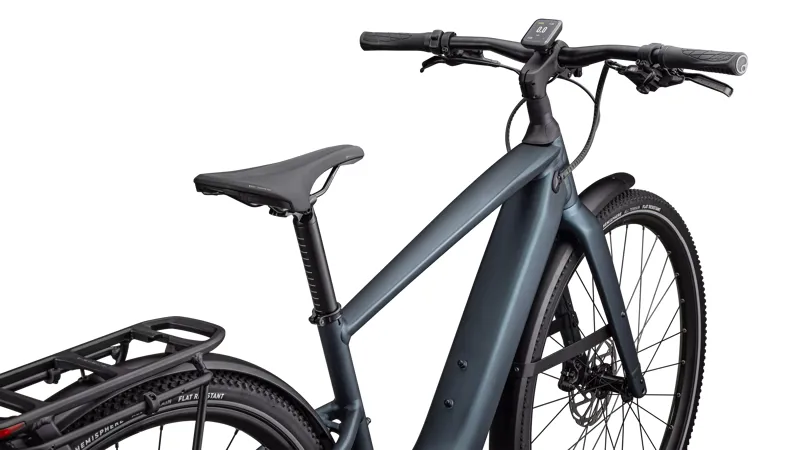 Specialized Turbo Vado SL 2 5.0 eHybrid Bike in Lake/Black Al Frost-1