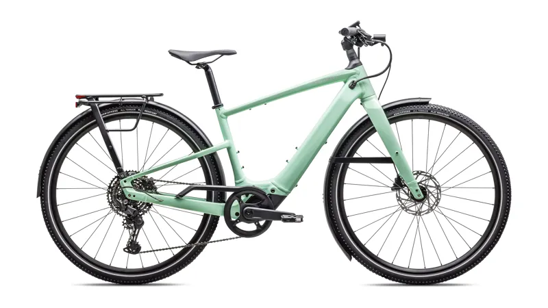 Specialized Turbo Vado SL 2 4.0 eHybrid Bike in Oasis/Dune White Frost