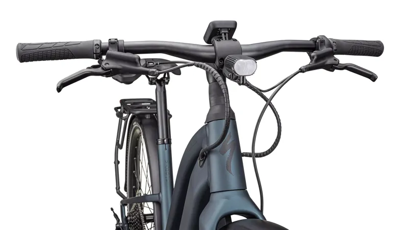 Specialized Turbo Vado 5.0 Step-Through eHybrid Bike in Satin Deep Lake Metallic-2