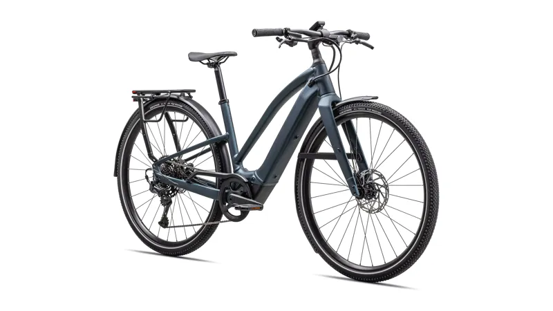 Specialized Turbo Vado 5.0 Step-Through eHybrid Bike in Satin Deep Lake Metallic-5