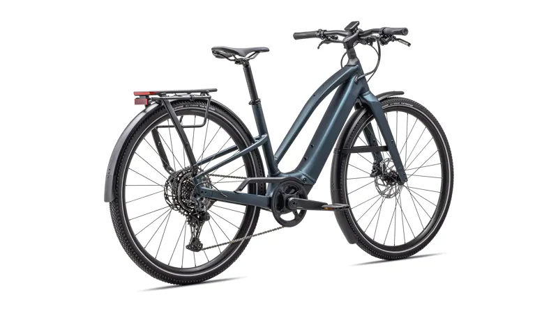 Specialized Turbo Vado 5.0 Step-Through eHybrid Bike in Satin Deep Lake Metallic-6
