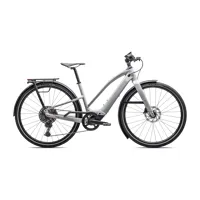 South Downs Bikes Specialized Turbo Vado 5.0 Step-Through eHybrid Bike in Gloss Dove Gray | FREE delivery over £30 + Cycle Scheme